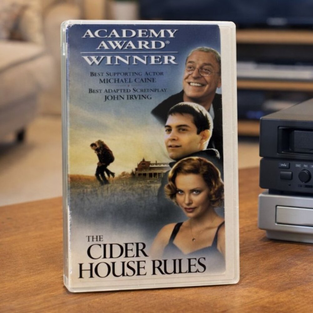 The Cider House Rules VHS Movie 1999 Academy Award Winner Drama PG Michael Caine